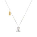 Ladies Light Luxury Bowknot Necklace Clavicle Chain, Specification:XL1733