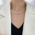 Ladies Light Luxury Bowknot Necklace Clavicle Chain, Specification:XL1484