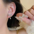 Temperament Ladies Light Luxury Pearl Double Layer Earrings  Earrings, Specification:EH1560