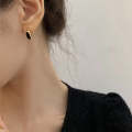Temperament Ladies Light Luxury Pearl Double Layer Earrings  Earrings, Specification:EH1312