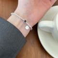 S925 Sterling Silver Gypsophila Beanie Ladies Bracelet, Specification:SL0742