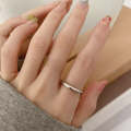 S925 Sterling Silver Cool Style Ladies Combination Ring, Specification:J997