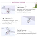 S925 Silver Pendant DIY Love Letter Bracelet Accessories