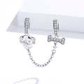 Sterling Silver S925 Pet Dog Beaded DIY Safety Chain Bracelet Accessories