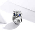 S925 Sterling Silver Owl Beads DIY Bracelet Necklace Accessories