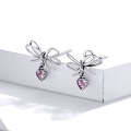 S925 Sterling Silver Bowknot Gift Women Earrings