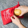 Washable Reusable Microwave Potato Cooker Bag (Cooks Up to 4 Potatoes At The Same Time), Size: 26...