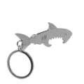 5 PCS Multi-function Shark Bottle Opener Key Chain Car Key Pendant, Size: 13.5x3cm