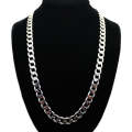 Europe and America Fashion Alloy Chain Hip Hop Simple Long Necklace, Width: 12mm, Length: 80cm (P...