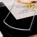 Women Fashion S925 Sterling Silver Small Waist Pendant Clavicular Chain Necklace
