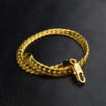 Hot Fashion Jewelry Simple 18k Yellow Gold Bracelet(Gold)