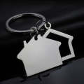2 PCS Creative House Keychain Cottage Small Gift Pendant