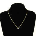 Women Imitation Pearl Pendant Necklaces(gold)