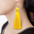 3 Pairs Women Boho Fashion Long Tassel Earrings(Yellow)
