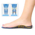 One Pair Flatfoot Orthotics Cubitus Varus Orthopedic Feet Cushion Pads Care Insoles, Shoe Size:S(...