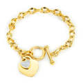 OPK 1012 Love Bracelet  Hand Jewelry Ladies Bracelet, Color:Gold
