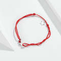 Sterling Silver Red String Bracelet Koi Star Bracelet Jewelry