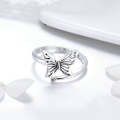S925 Sterling Silver Butterfly Ring