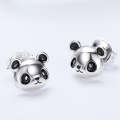 Panda S925 Sterling Silver Earrings Temperament Female Earrings
