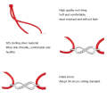 Red String S925 Sterling Silver Bracelet Fashion Bracelet for Girls