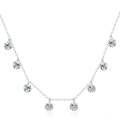 S925 Sterling Silver Platinum Plated Necklace