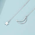 Stars Moon S925 Sterling Silver Necklace