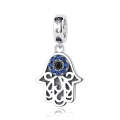 S925 Sterling Silver Beads  Eye God Hand Personality Charm