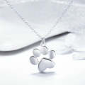 S925 Sterling silver Necklace Cute Pet Imprint Necklace