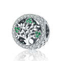 S925 Sterling Silver Tree Of Life Bead Accessories  Pendant Accessories, Style:Bead