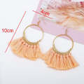 Tassel Earrings for Women Ethnic Big Drop Earrings Bohemia Fashion Jewelry Trendy Cotton Rope Fri...