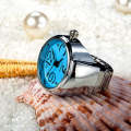 2PCS L04 Dial Quartz Analog Watch Creative Steel Cool Elastic Quartz Finger Ring Watch for Men / ...