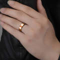 Men Ring, Ring Size:9 (Gold)