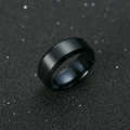 Men Ring, Ring Size:11(Black)