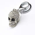 2 PCS Shining Skull Keychain Bag Hanging Jewelry( Skull)