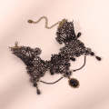Fringe Lace Gothic Lolita Vintage Necklace,Style: 1533