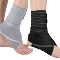 Outdoor Anti-sprain Bandage Compression Ankle Support For Men and Women(Black)