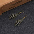 Halloween Character Earrings Alloy Holiday Ornaments, Style: Gold Claw