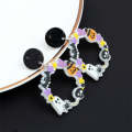 Halloween Acrylic Earrings Personality Festive Jewelry, Style: E000168 Star