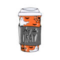5 PCS Cartoon Halloween Brooch Denim Badge Collar Accessory(XZ2388)