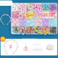 Beaded Educational Toys DIY Jewelry Material Set For Children 24 Grids Watermelon Fruit Language+...