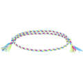 1010-89 Four-strand Colorful Braided Rope Adjustable Bracelet(9)