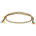 1010-89 Four-strand Colorful Braided Rope Adjustable Bracelet(12)
