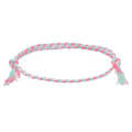 1010-89 Four-strand Colorful Braided Rope Adjustable Bracelet(22)