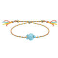 Colorful Braided Cord Adjustable Turtle Bracelet(3)