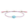 Colorful Braided Cord Adjustable Turtle Bracelet(4)