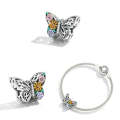S925 Butterfly Series DIY Bracelet Pearl Accessories, Style: BSC588
