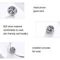 SC1189 Rose 925 Silver Beads DIY Jewelry Accessories