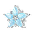 BSC719 Winter Snowflake DIY Bracelet Bead Christmas 925 Silver Bead Accessories