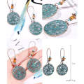 E1911-15 Turquoise Ethnic Style Earrings Temperament Simple Vintage Earrings