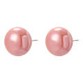 E2208-2 Pink Pearl Stud Earrings Jewelry